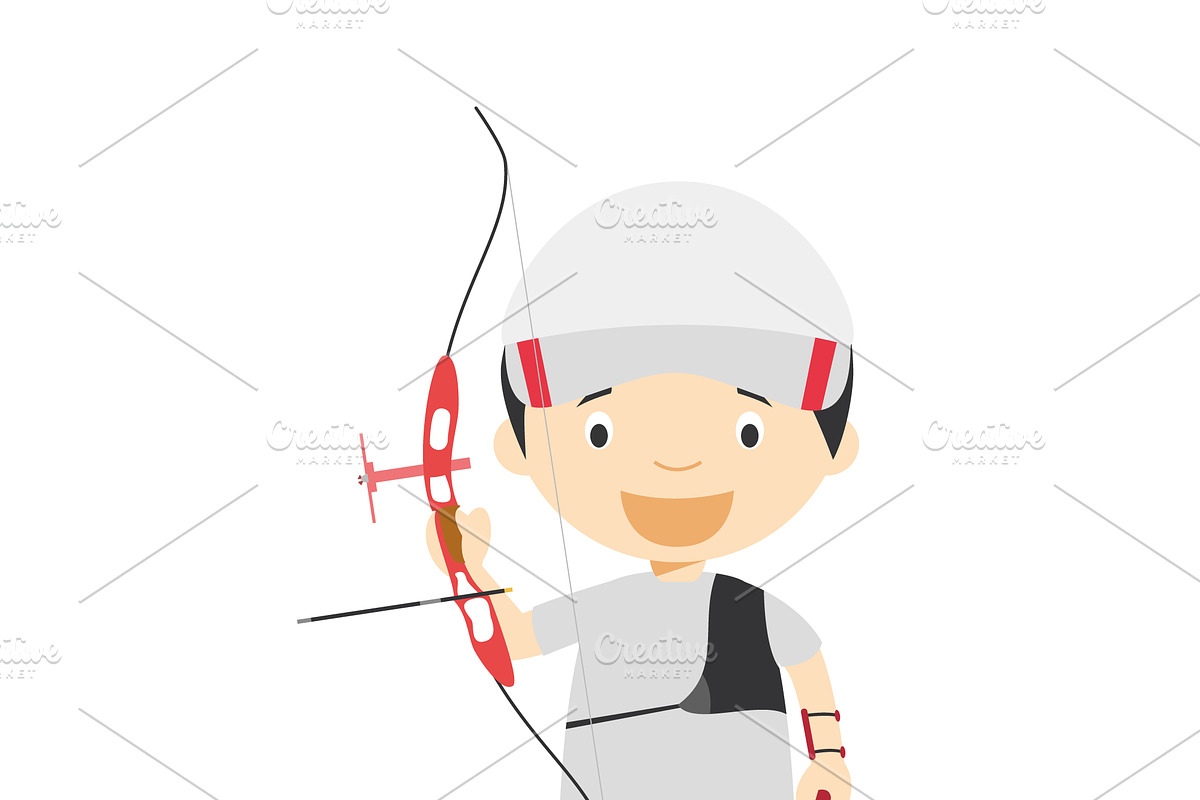 96 sport characters in cartoon style, a Healthcare Illustration by asantosg (Photo 2 of 10)