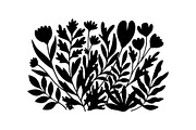Floral Ornament Silhouette Bundle, an Illustration by BIPLOB EXPERT (Thumbnail 2 of 51)