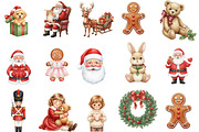 Old Vintage Christmas Sublimation, an Illustration by Designking (Thumbnail 4 of 5)