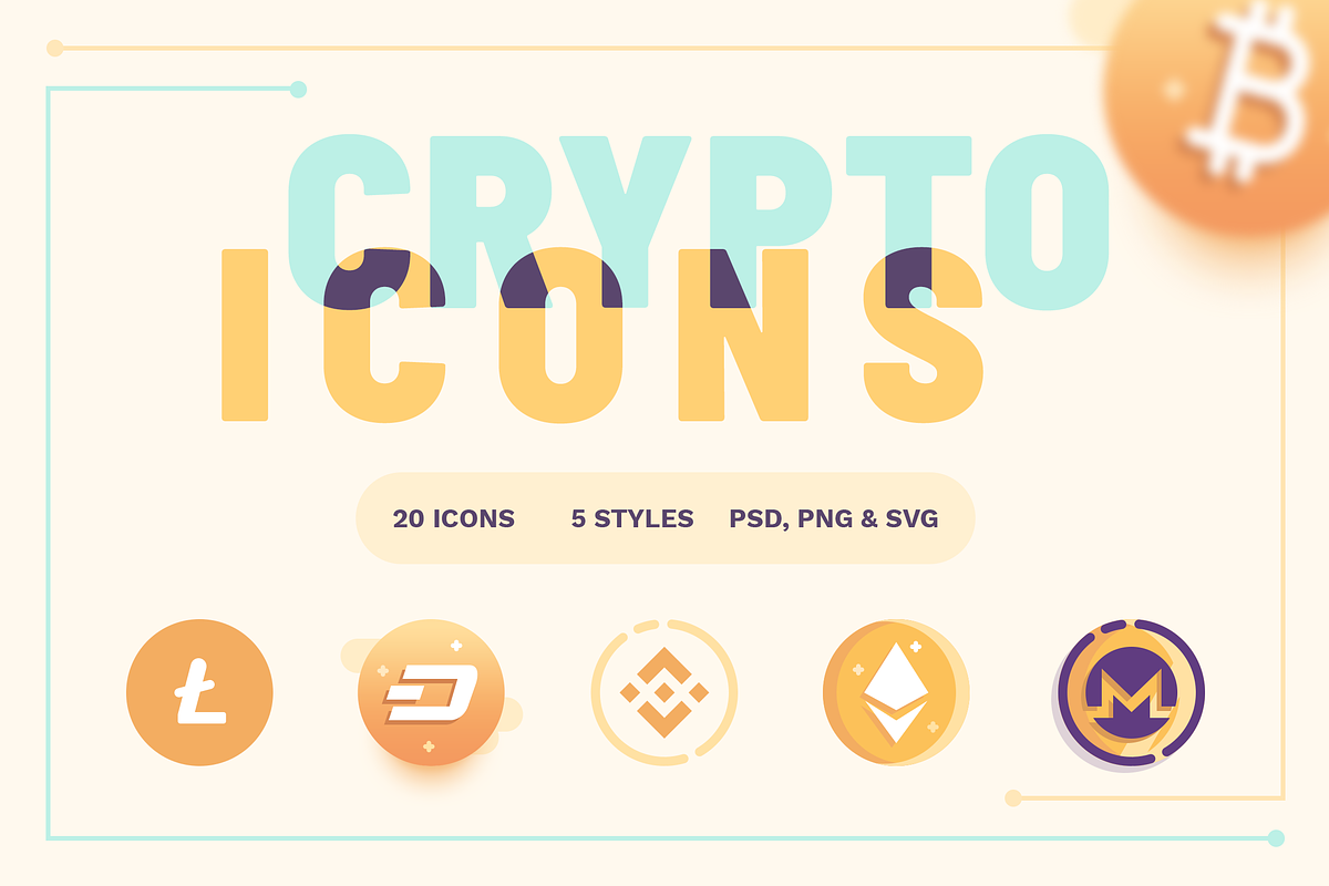 Cryptoicons, an Icon by The UI Shop (Photo 1 of 6)
