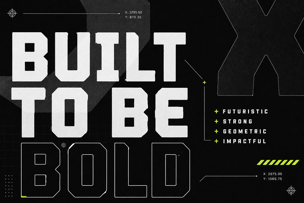 Bloxen, a Slab Serif Font by Wow Magic (Photo 3 of 5)