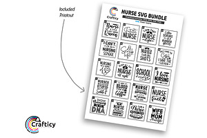 C0041-14 Nurse SVG Bundle