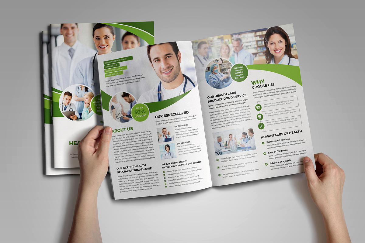 Medical Healthcare Brochure V3, a Brochure Template by JanySultana (Photo 7 of 8)