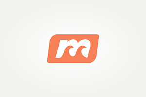 letter M wave line art logo design, a Branding & Logo Template by Blazybone
