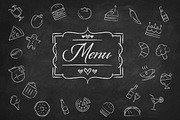 1100 Chalkboard vector icons pack, an Outline Icon by Visual Generation (Thumbnail 2 of 31)