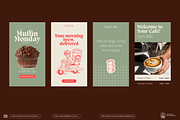 Cafe & Bistro Social Media Canva Kit, a Social Media Template by OLLYSWEATSHIRT DSGN INC. (Thumbnail 13 of 13)