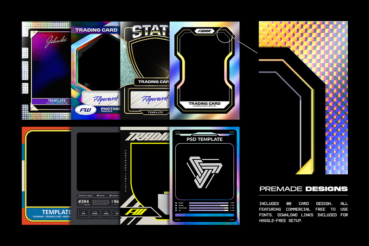 Trading Card Case Mockups, an Object Graphic by FLYERWRK (Photo 12 of 13)