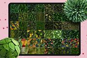 Procreate Plant Forest texture brush, a Brush Add-On by AppleinaJuice (Thumbnail 5 of 7)