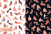 Body diversity seamless patterns, a Pattern Graphic by Good Studio (Thumbnail 1 of 9)