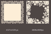 Classic lace frames and cliparts., a Pattern Graphic by Ajuga (Thumbnail 6 of 9)
