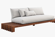 Beltempo Trimmer 3-seat sofa, a Furniture 3D Model by 3dmitruk (Thumbnail 3 of 11)