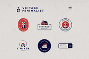 6 Vintage Minimalist Farm Logo Set, a Branding & Logo Template by Ikhwan Hakim (Thumbnail 3 of 7)