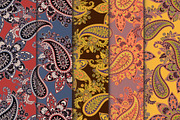 Paisley seamless fabric patterns, a Pattern Graphic by antalogiya (Thumbnail 1 of 6)