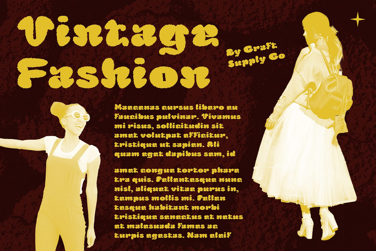 Balwine Rough, a Sans Serif Font by Craft Supply Co. (Photo 8 of 8)