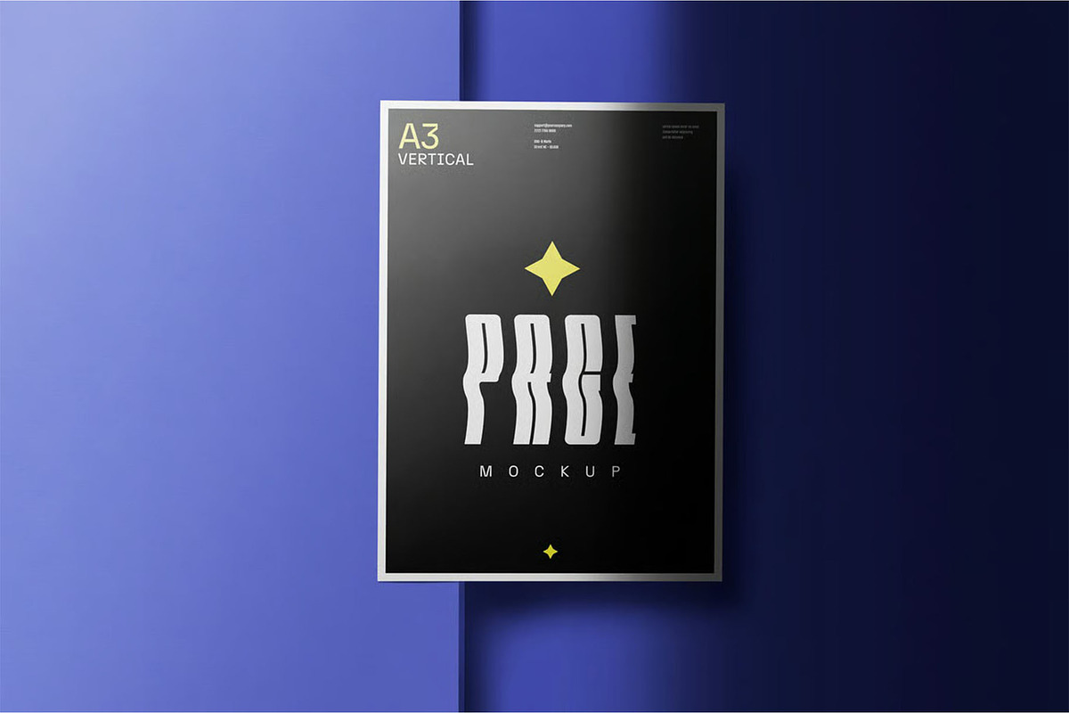 Poster mockup, an Advertising Mockup by megostudi0 (Photo 6 of 7)