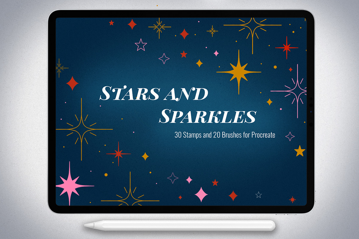 Stars and Sparkles Brushes, a Brush Add-On by SmuffizStudio (Photo 1 of 4)