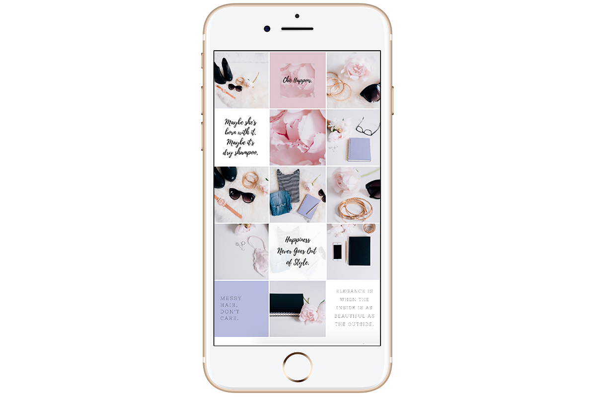 Fashion styled photo bundle | 1 stock photo containing social media and, a Beauty & Fashion Photo by Brand Strategy Co. (Photo 2 of 6)
