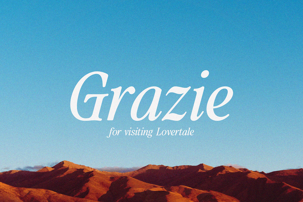SS Lovertale - Nostalgic Serif Font, a Serif Font by Typocracy Studio (Photo 20 of 20)