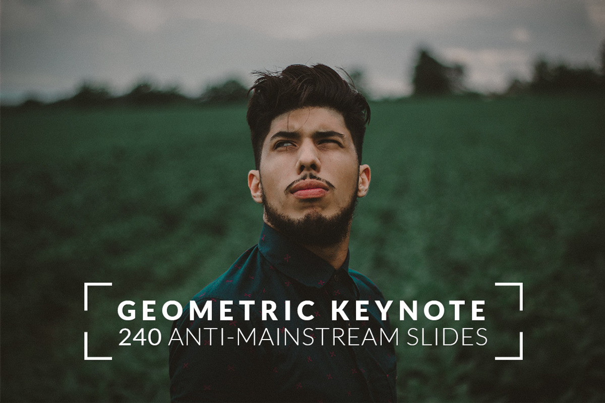 Geometric Keynote, a Presentation Template by binangkit (Photo 1 of 28)