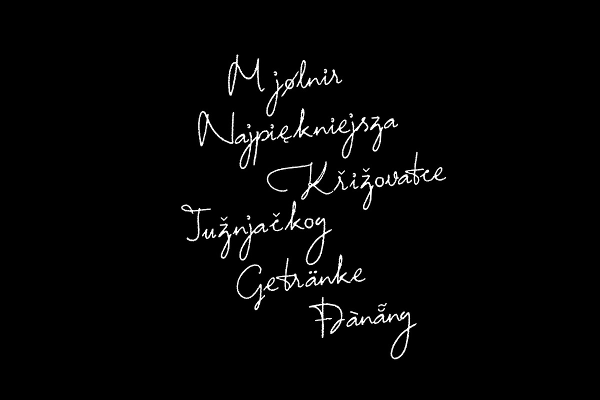 Autograph - Handwritten Font, a Script Font by Harmonais Visual (Photo 16 of 18)