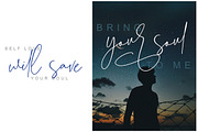 Chalisha Modern Calligraphy, a Script Font by Teweka (Thumbnail 7 of 12)