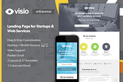 Visio Unbounce Landing Page + PSD, a Landing Page Template by LanceMedia (Thumbnail 1 of 5)