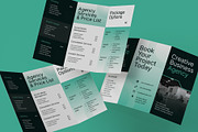 Business Price List Trifold Brochure, a Brochure Template by graphicook (Thumbnail 3 of 3)