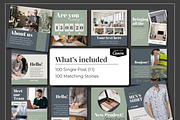 Modern Canva Instagram Template, a Social Media Template by Everyday Perfection (Thumbnail 4 of 8)