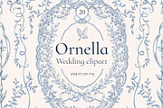 Ornella Wedding clipart, a Decorative Illustration by Ekaproeka (Thumbnail 1 of 5)