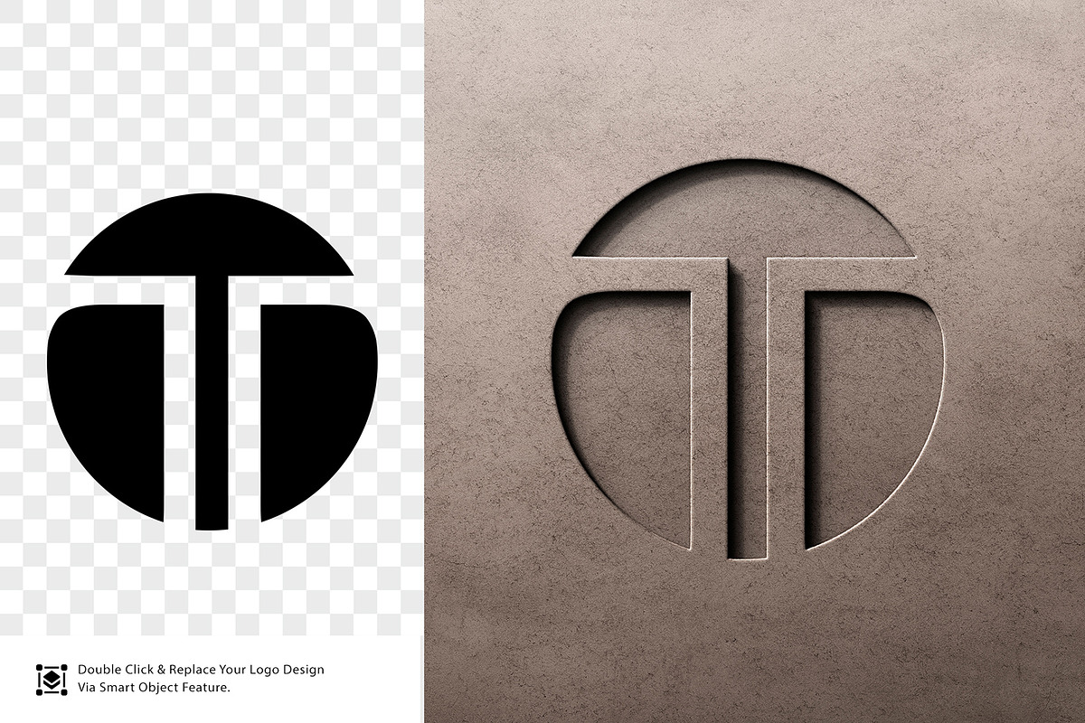 Logo Wall Mockup, a Product Mockup by GfxFoundry (Photo 2 of 4)
