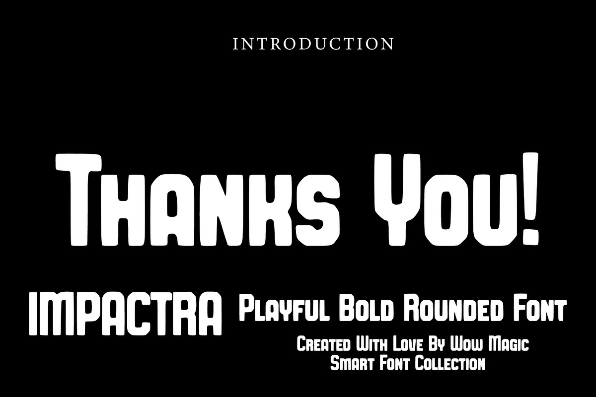 Impactra, a Slab Serif Font by Wow Magic (Photo 3 of 3)
