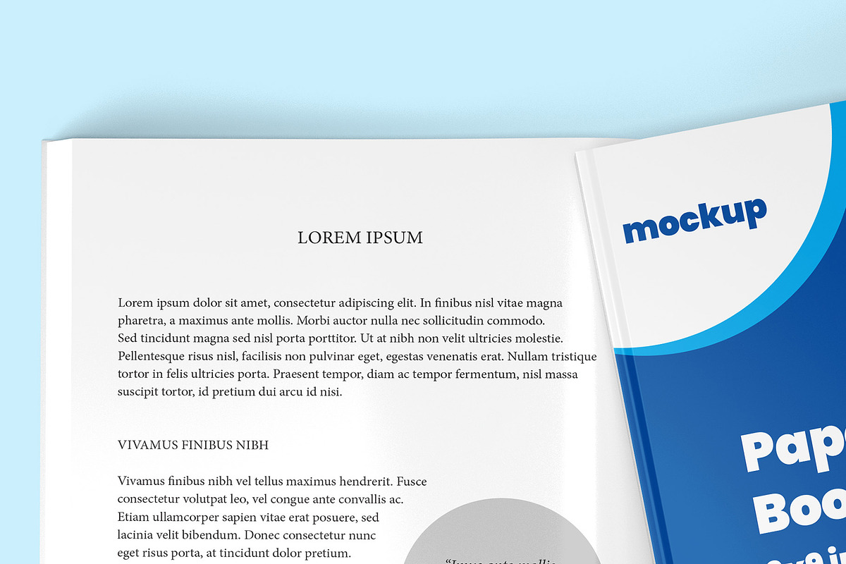 Paperback Book Mockup - 6x9 inch, a Books & Magazine Mockup by Illusiongraphic (Photo 17 of 19)