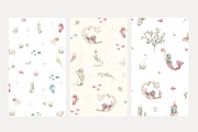 Watercolor Graphics & patterns, a Wallpaper Graphic by TanyaSchuka (Thumbnail 3 of 16)