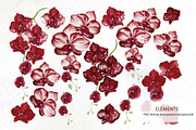 WATERCOLOR ORCHIDS, an Object Graphic by Knopazyzy (Thumbnail 18 of 18)