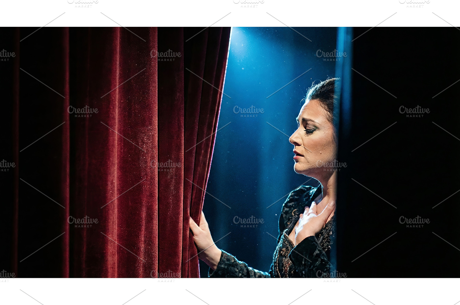 Singer Readies to Sing, a Beauty & Fashion Photo by CREATIVEDEF