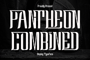 PANTHEON COMBINED - Condensed Font, a Serif Font by 177Studio (Thumbnail 1 of 8)
