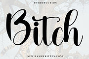 Bitch, a Font by InermediaSTUDIO (Thumbnail 1 of 8)