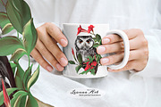 Lovely Owl, an Illustration by Leonaa art (Thumbnail 6 of 7)