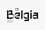 CS Belgia – Display Typeface, a Sans Serif Font by Craft Supply Co. (Thumbnail 1 of 8)