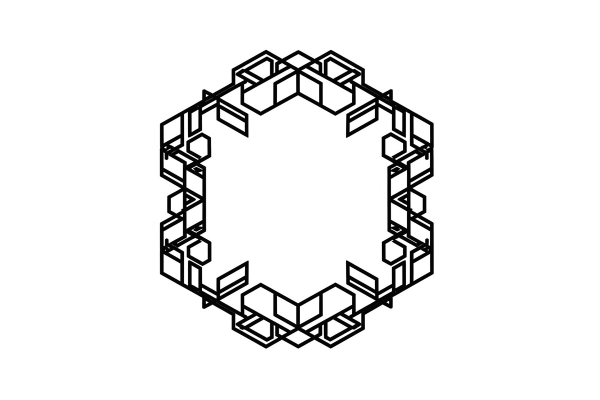 Polygon Frame & Label Bundle, an Illustration by Creativeshirt (Photo 2 of 51)