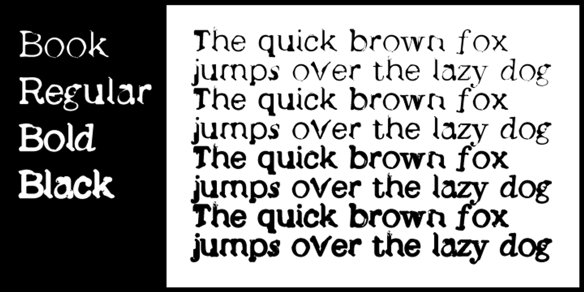 Debunk, a Font by Matt Grey Design (Photo 3 of 4)