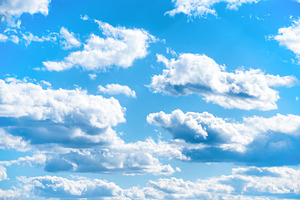 Clouds on blue sky, a Nature Photo by Vapi