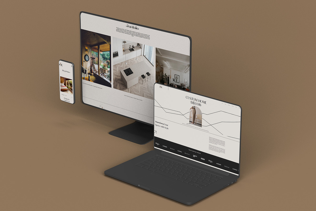 Portfolio Wix Website Template, a Wix Template by Webloom Studio - Wix (Photo 2 of 6)