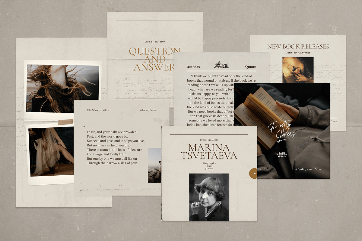 Writers Poets Social Media Templates, a Social Media Template by September 5th (Photo 4 of 17)