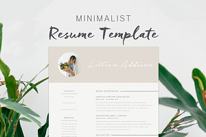 Resume Template - Lillian