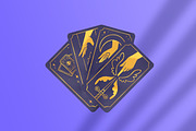 Esoteric tarot card backs with hands, an Object Illustration by PaperTrident (Thumbnail 5 of 7)