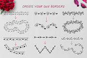 60 Hand Drawn Romantic Pattern Brush, a Brush Add-On by Mallinka (Thumbnail 3 of 12)