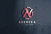 Nor Media Letter N Logo, a Branding & Logo Template by Design_Planet (Thumbnail 3 of 4)