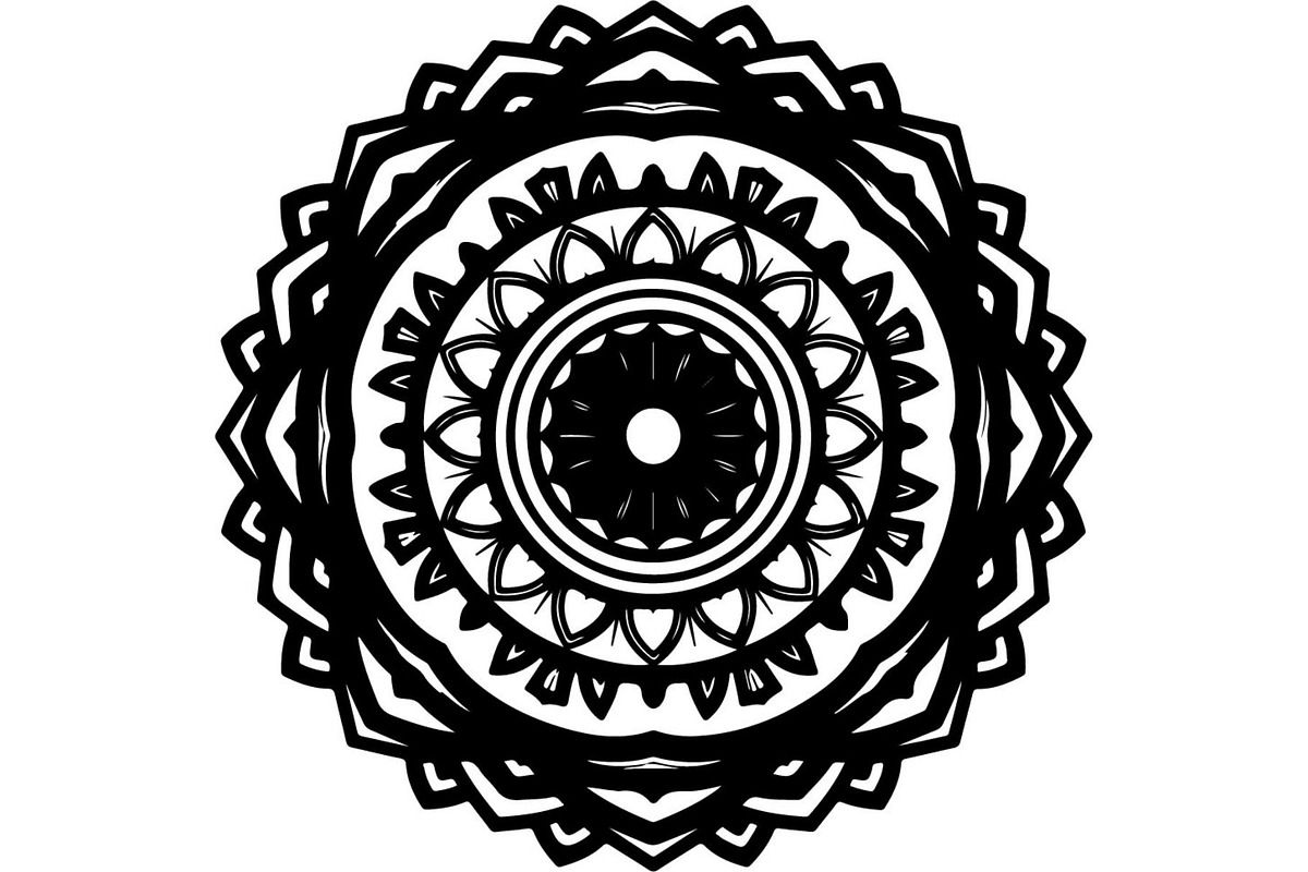 Decorative Mandala Flower, an Object Graphic by Designer_Momina (Photo 9 of 20)