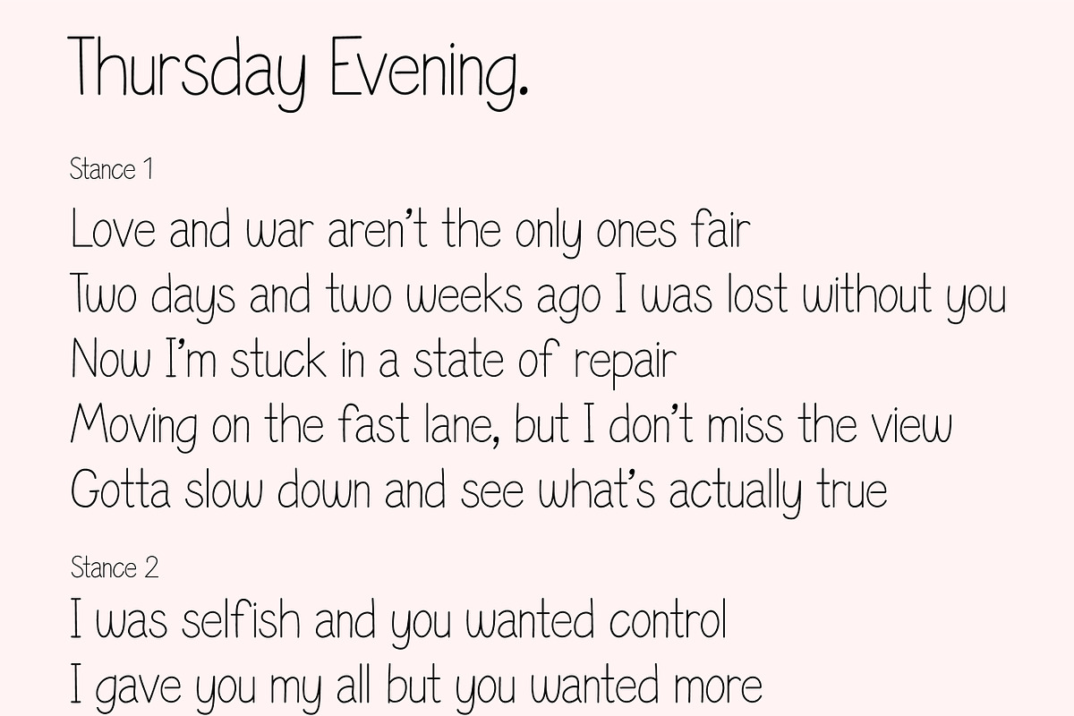 Clean Notes Font, a Handwritten Font by noonsun (Photo 4 of 4)